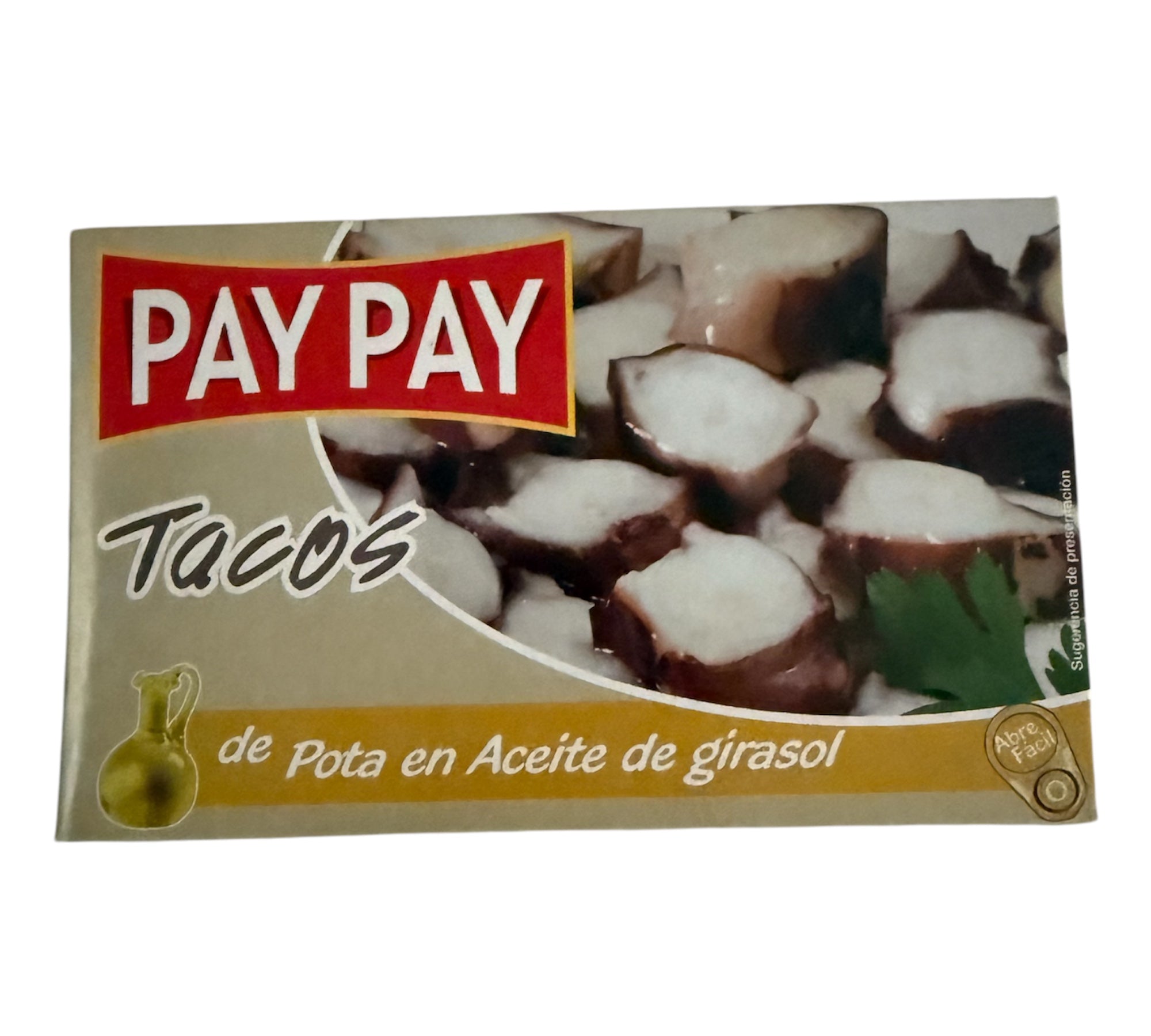 New range of Pay Pay Tinned Octopus now in stock