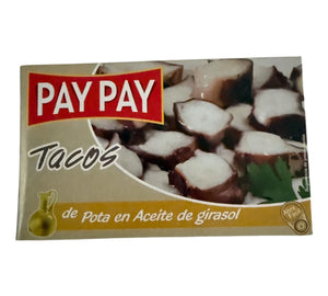New range of Pay Pay Tinned Octopus now in stock