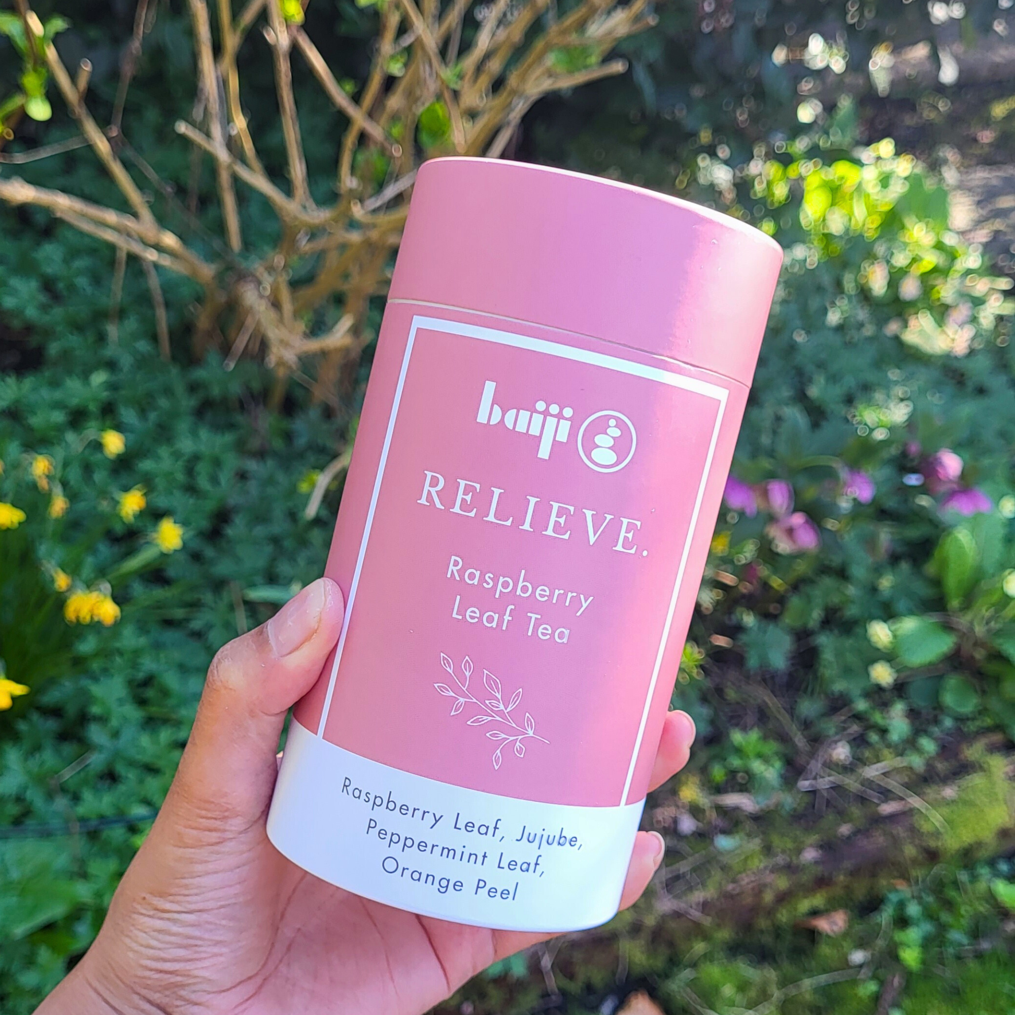 Relieve | Loose Leaf Raspberry Leaf Tea with Jujube, Peppermint Leaves and Orange Peel