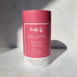 Relieve | Loose Leaf Raspberry Leaf Tea with Jujube, Peppermint Leaves and Orange Peel