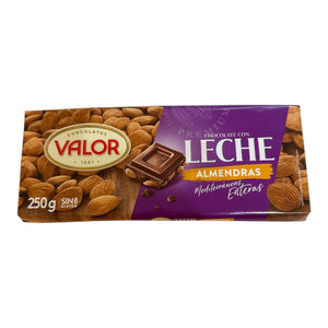 Valor Milk Chocolate with Almonds - 250g