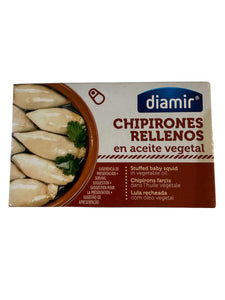 Diamir Chipirones Rellenos - Stuffed Baby Squid in Vegetable Oil
