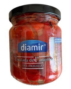 Diamir Ensalada de Pimientos - Net weight 200g Drained weight 150g