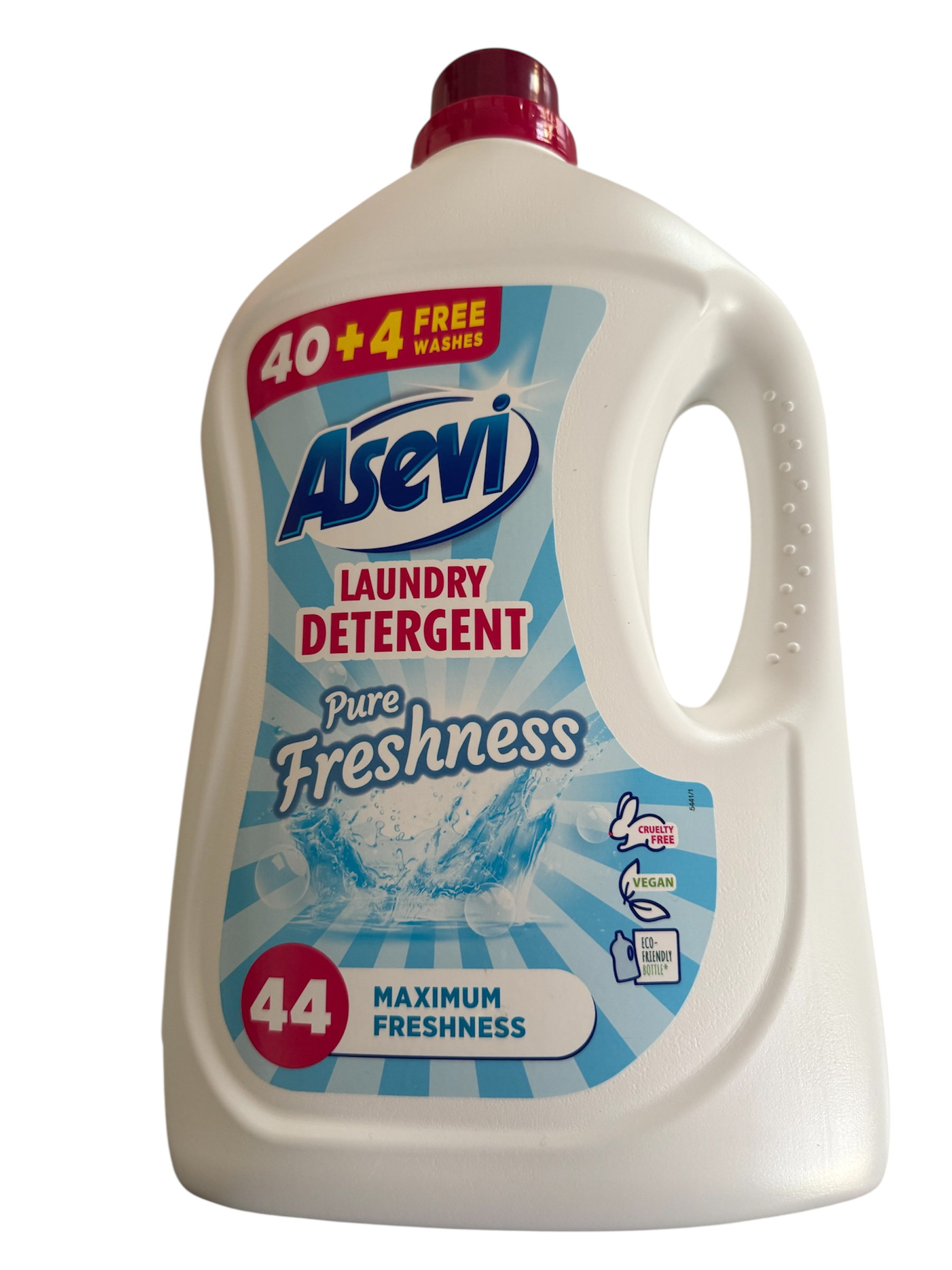 Asevi Washing Detergent - Pure Freshness 40 Washes plus 4 Free