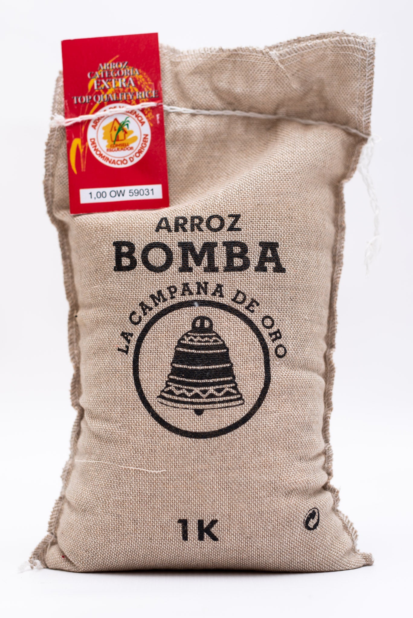 La Campana De Oro Bomba Paella Rice - 1kg
