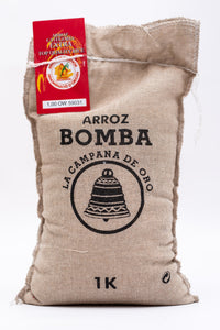 La Campana De Oro Bomba Paella Rice - 1kg