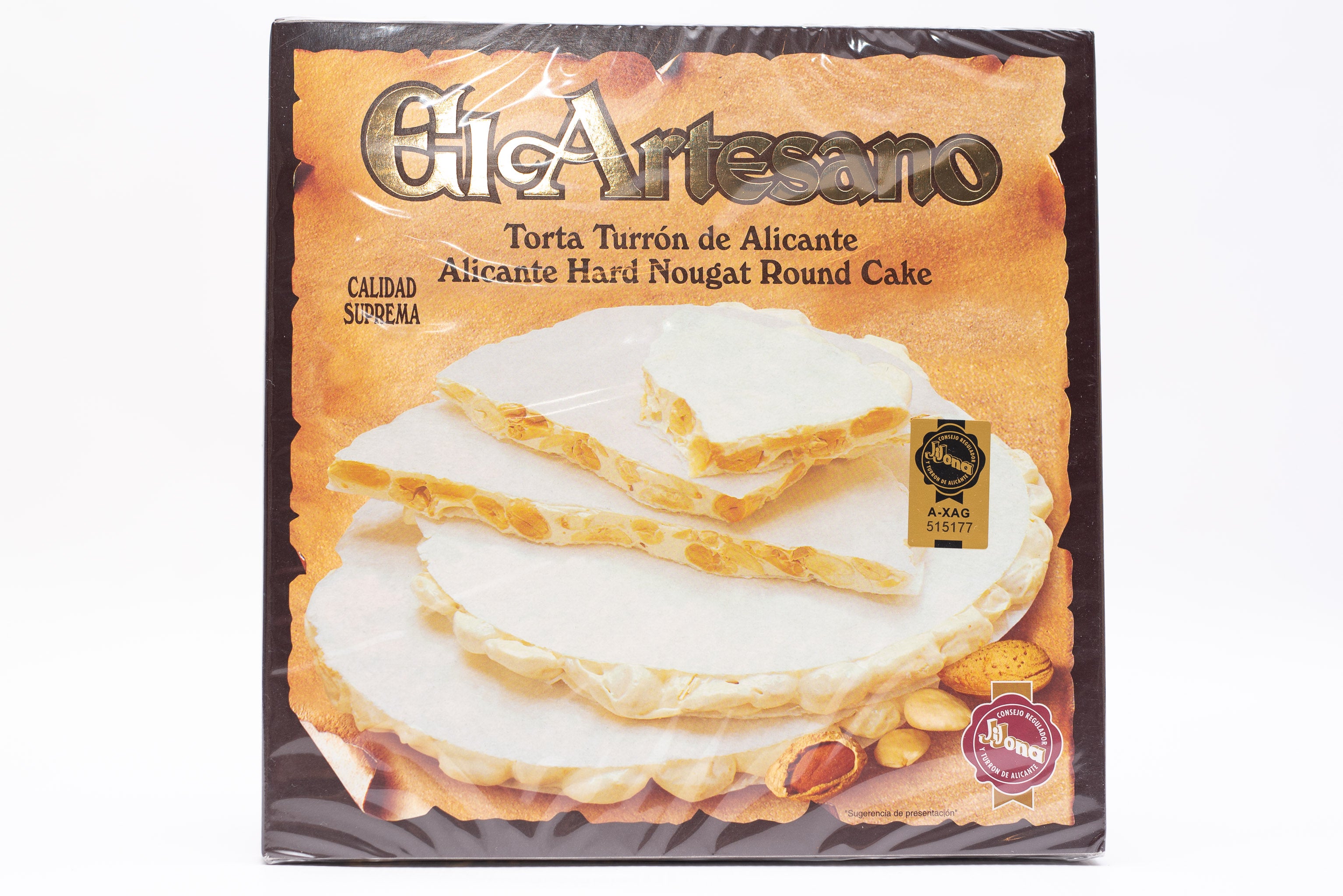 Turron de Alicante Torta (Hard) - 200g